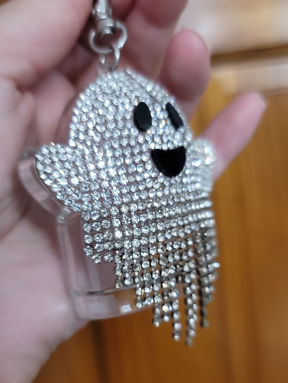Bath & Body Works Crystal Ghost Hand Sanitizer Holder - Picture 3 of 6